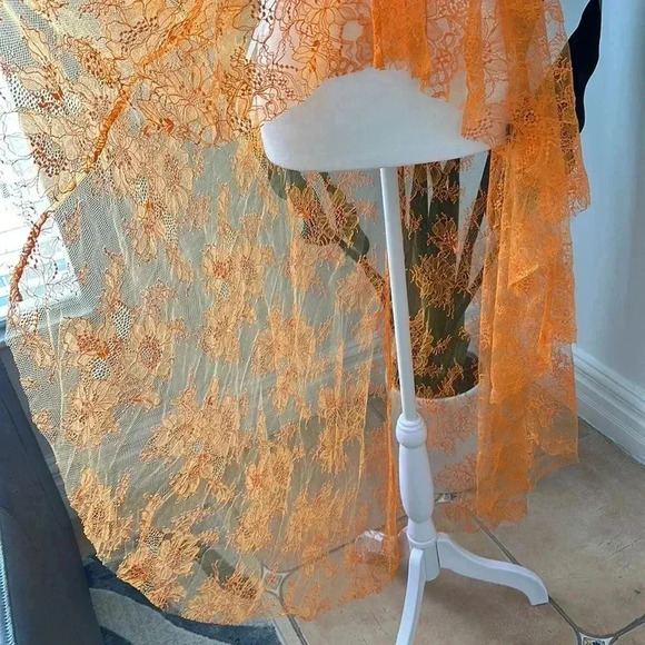 Revolve SZ L ORANGE top Michael Costello OLLY - Picture 5 of 10
